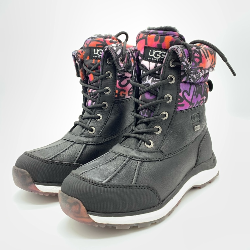 NIB UGG ADIRONDACK BOOT III GRAFFITI, Size: 6 - Picture 1 of 6